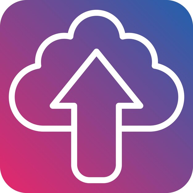Vector Design Upload Icon Style