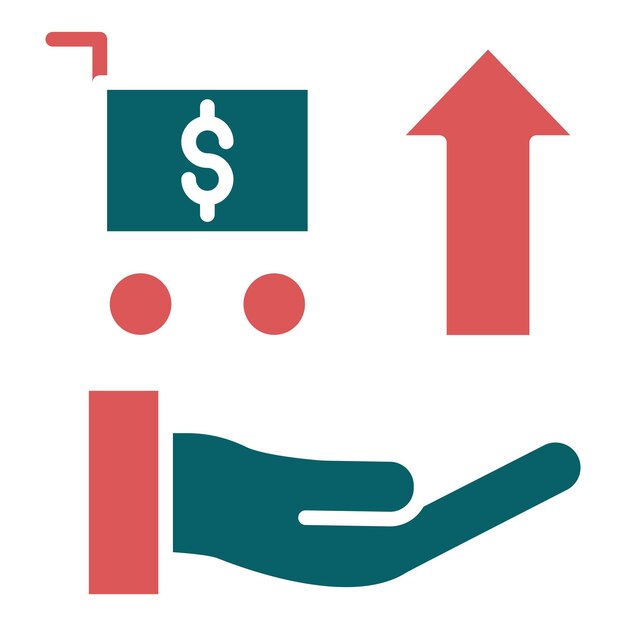 vector design upselling icon style