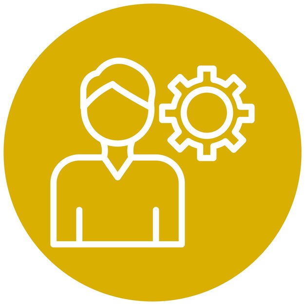 Vector Design User Settings Icon Style