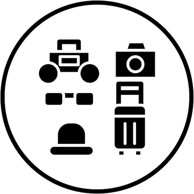 Vector Design Vacation Style Icon Style
