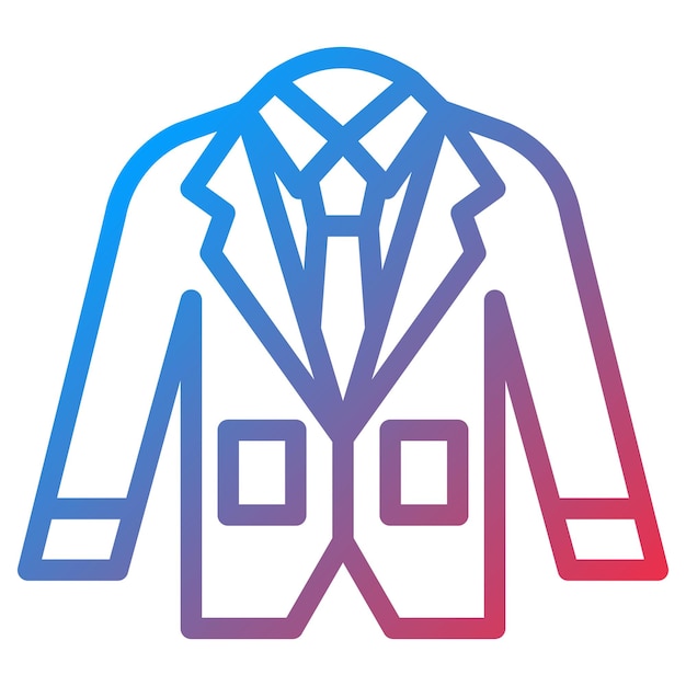 Vector Design Wedding Men Suit Icon Style