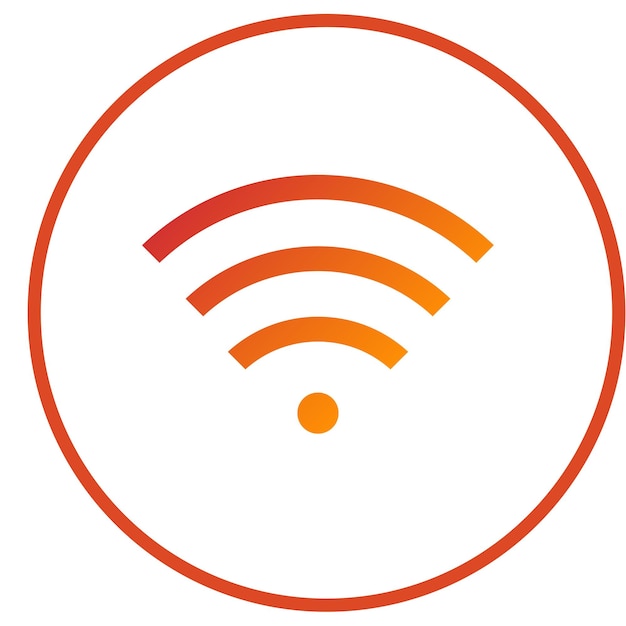 Vector Design WiFi Connection Icon Style