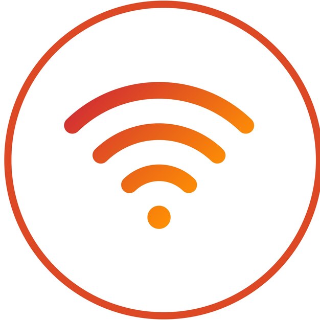 Vector Design WiFi Icon Style