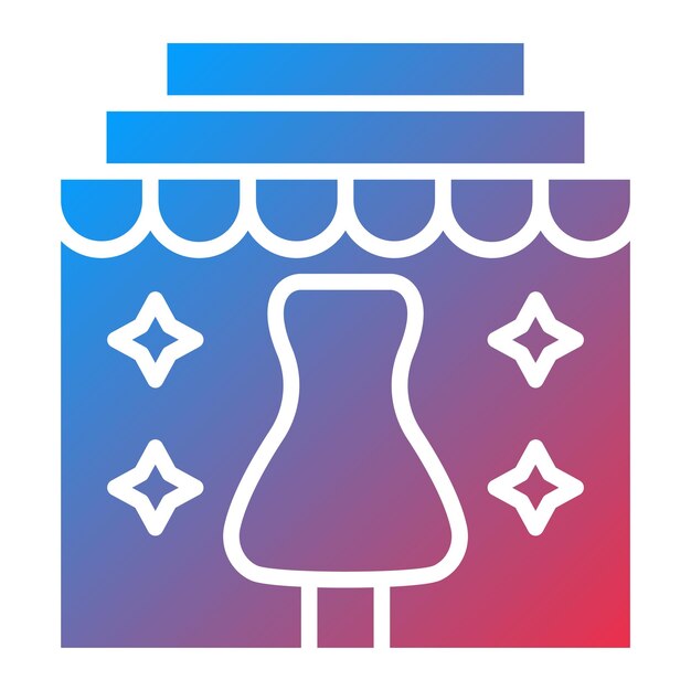 Vector Design Window Display Icon Style