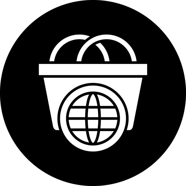 Vector Design Worldwide Shopping Icon Style