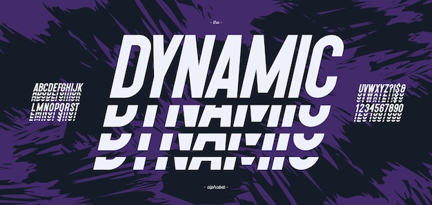 Vector dynamic font modern typography slanted sans serif style Sport alphabet for party poster printing on fabric t shirt promotion decoration stamp label special offer 10 eps