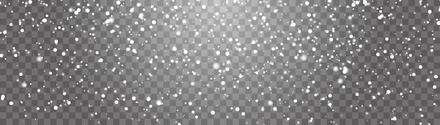 Vector falling snowflakes png