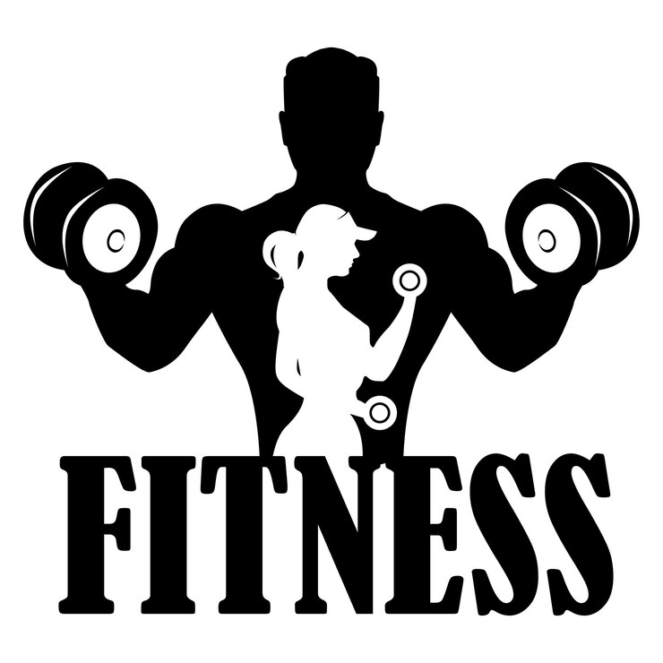 Vector fitness logo