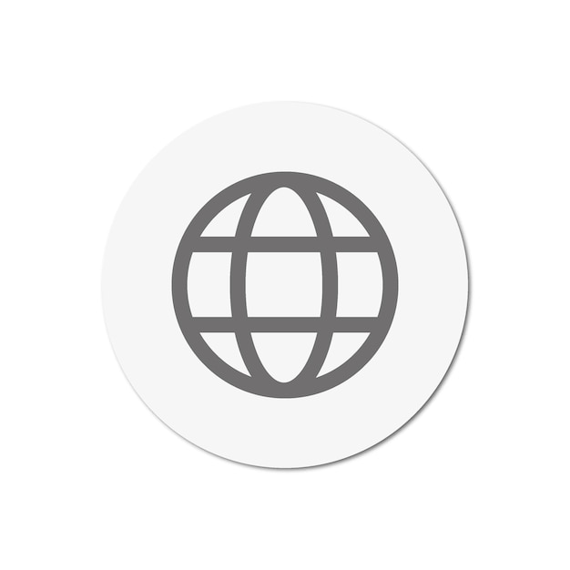 vector flat icon grayscale illustration suitable for social networks icons screensavers and as a templatex9xa