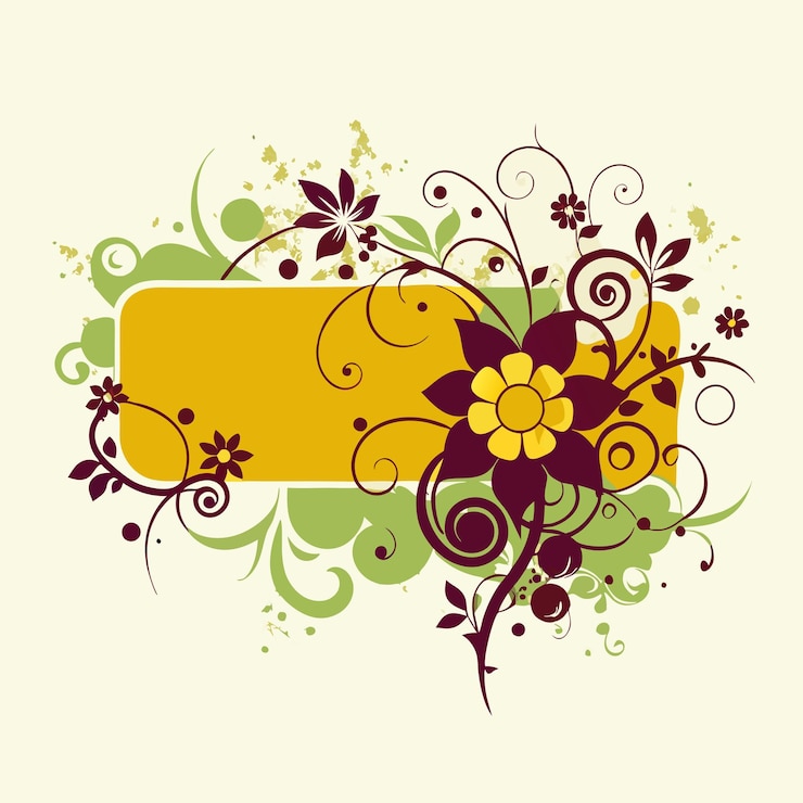 Vector vector floral background design 42