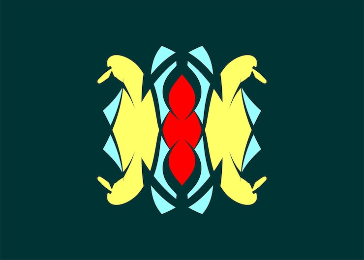 Vector vector floral motifs with attractive colors for fabric decoration or other