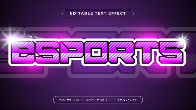 Vector gaming 3d text effect editable text style effect suitable for gaming needs