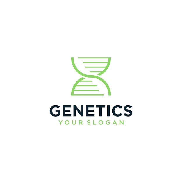 vector genetics logo design