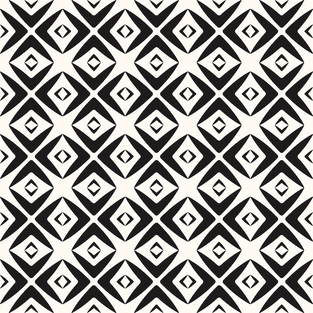 vector geometric abstract seamless monochrome pattern texture background