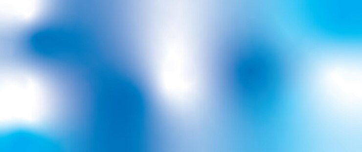 Vector gradient blurred abstract bule background