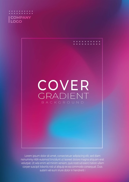 vector gradient covers dynamic background templates with modern abstract design
