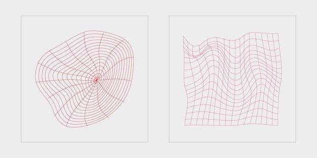 Vector Graphic Assets Set Big collection of abstract graphic geometric symbols Modern abstract forms