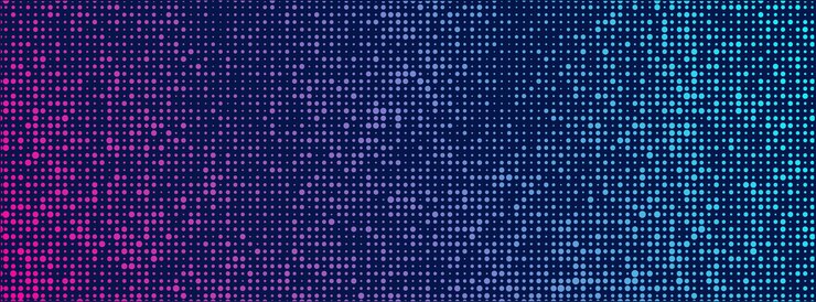 Vector vector halftone retro background pink blue halftone gradientparty poster background
