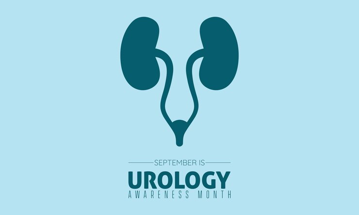 Vector vector illustration design concept of urology awareness month observed on every september