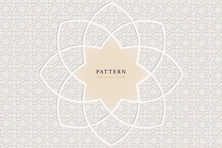 Vector illustration of geometric pattern background. Arabic pattern. Islamic pattern background