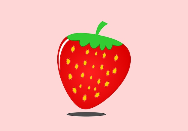 vector illustration of strawberry