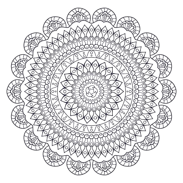 Vector indian Mandala