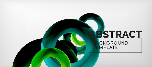 Vector rings abstract background