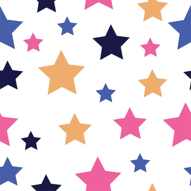 Vector seamless pattern swirl multicolored background
