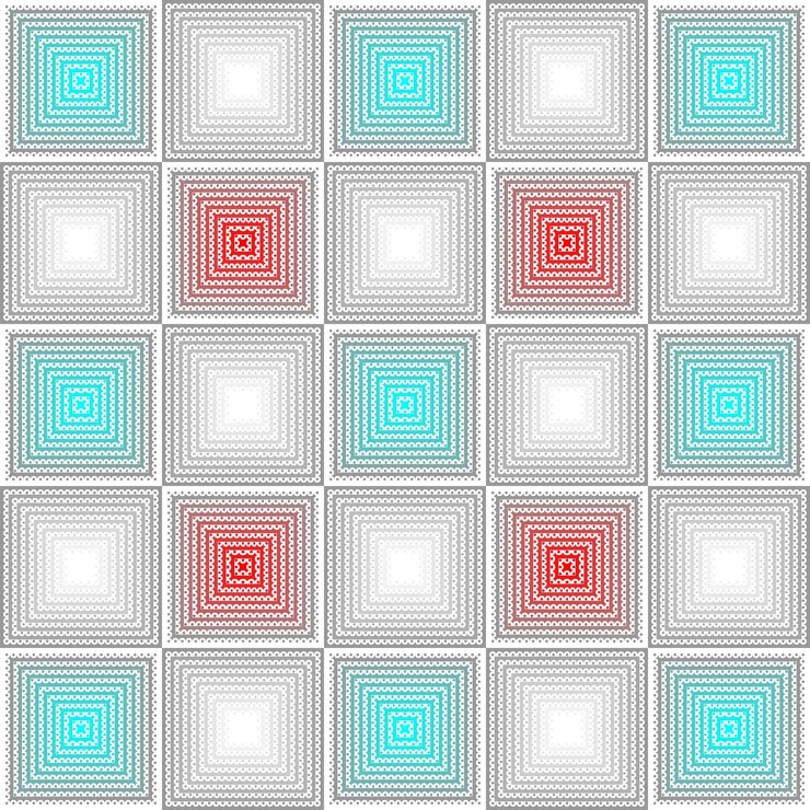 Vector vector seamless shiny geometric pattern