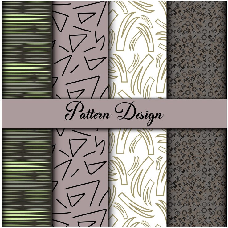 Vector Seamless Unique Pattern Design