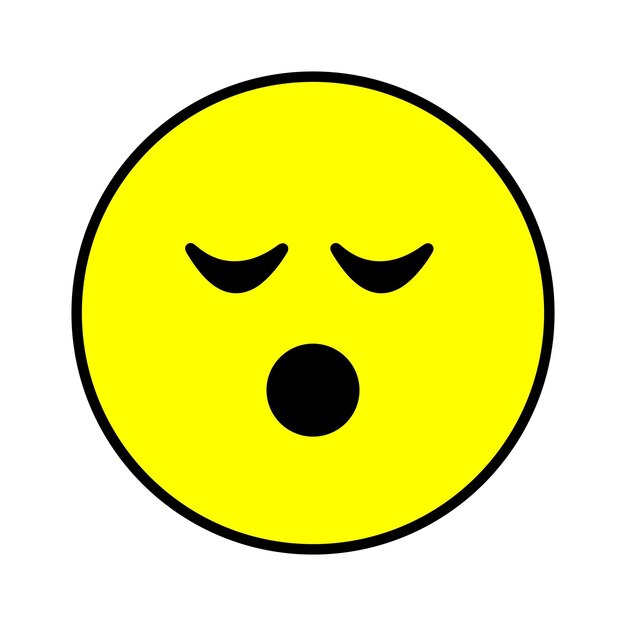 vector set of emoticon characters emoji face icon with expression isolated on white background for
