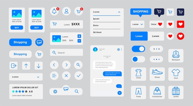 Vector vector ui kit