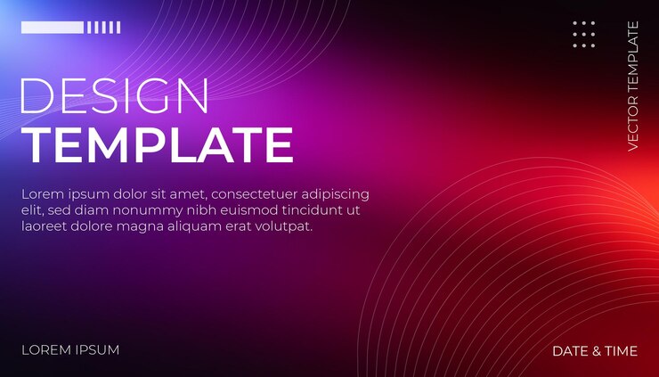 Vector vector vivid blurred colorful background