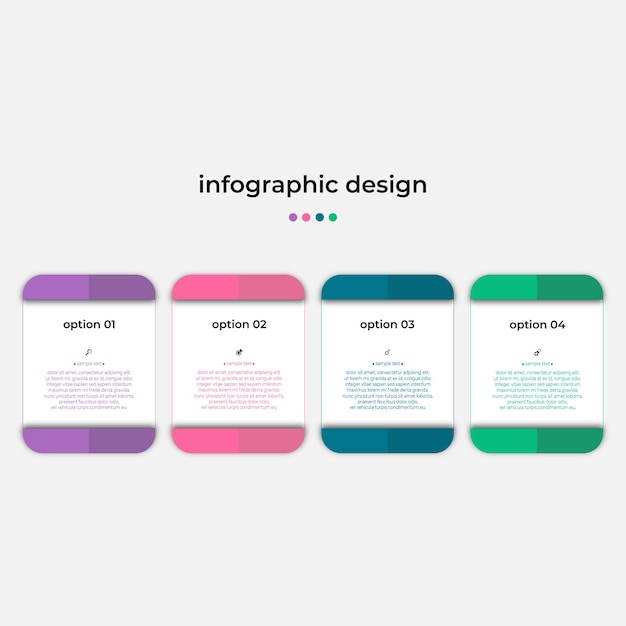 Vektor bisnis templat infografis desain