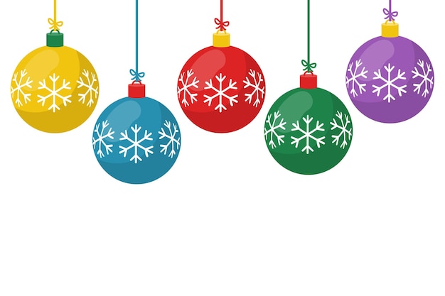 Vektor Bola Natal