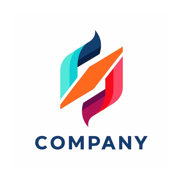 Vektor Desain Logo Minimalis Abstrak yang Kreatif dan Elegan untuk semua Perusahaan Merek