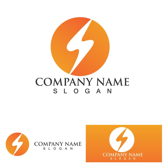 Vektor desain logo S surat perusahaan bisnis