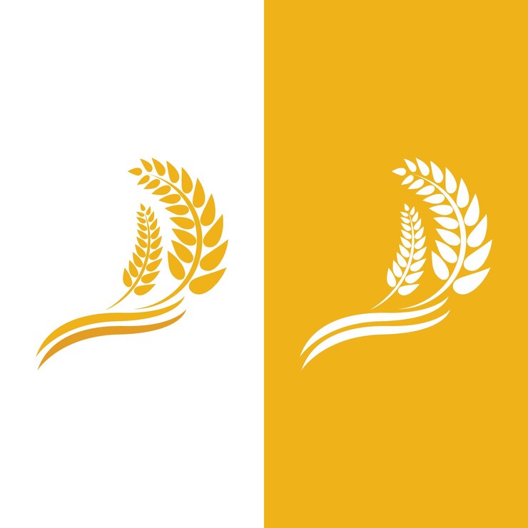 Vektor gandum pertanian