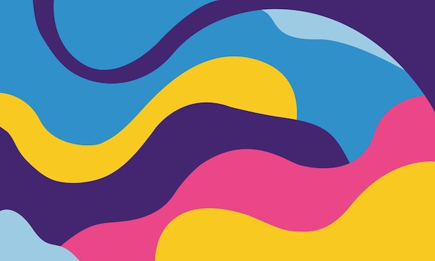 vibrant abstract background design captures the essence of dynamic and colorful waves