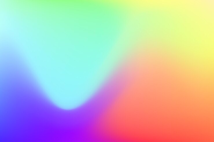 Vector vibrant gradient blur background