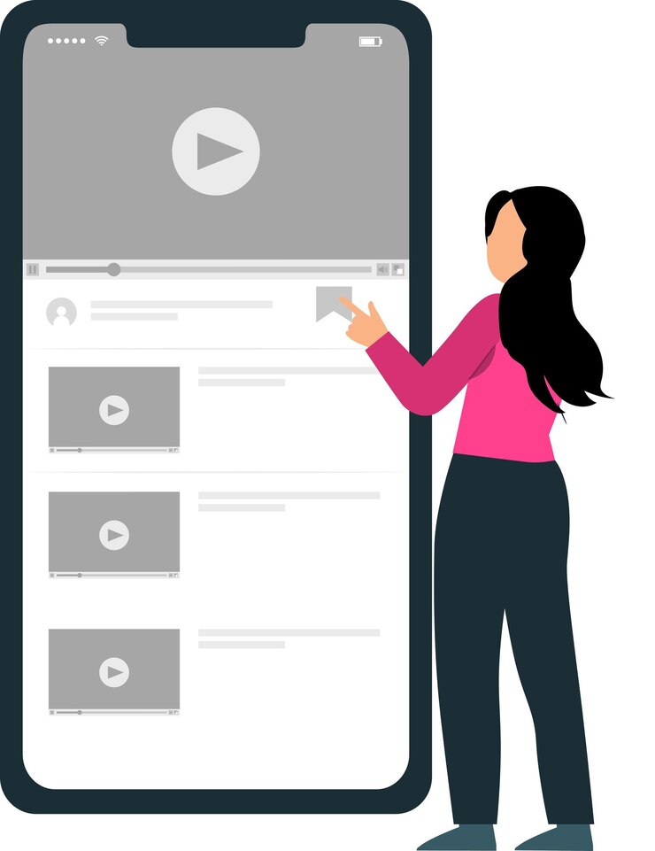 Vector video bookmark
