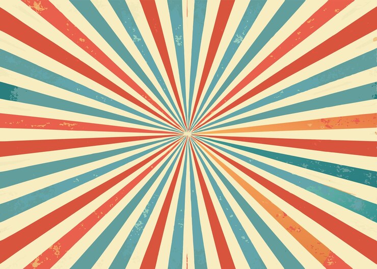 Vector vintage retro style aesthetic background for poster