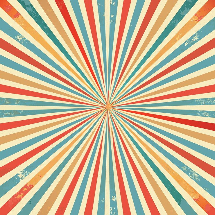 Vector vintage retro style aesthetic background for poster
