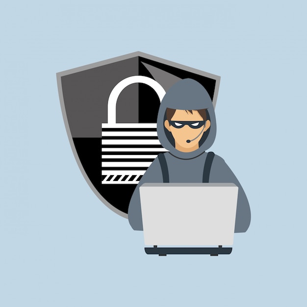 Virtual security system icons image 