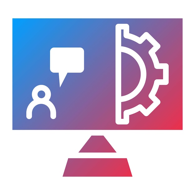 Virtual Workshop icon vector image Can be used for Remote Working