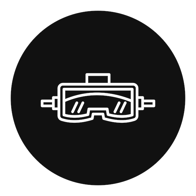 VR Glasses Vector Illustration