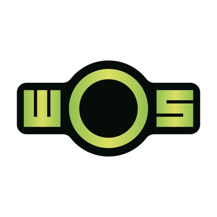 Vector w of s letter logo design vector
