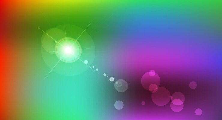 Wallpaper latar belakang cahaya warna-warni Latar belakang gradien mesh