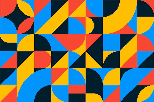 Wallpaper mural geometris