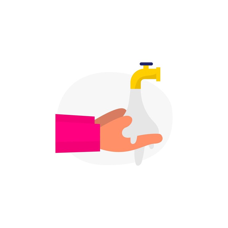 Washing hands Flat Icon